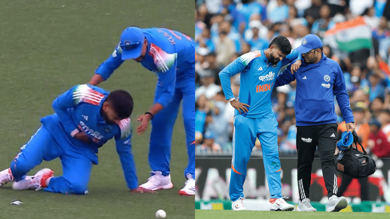 Shreyas Iyer taken to hospital after injuring lower right rib in Sydney