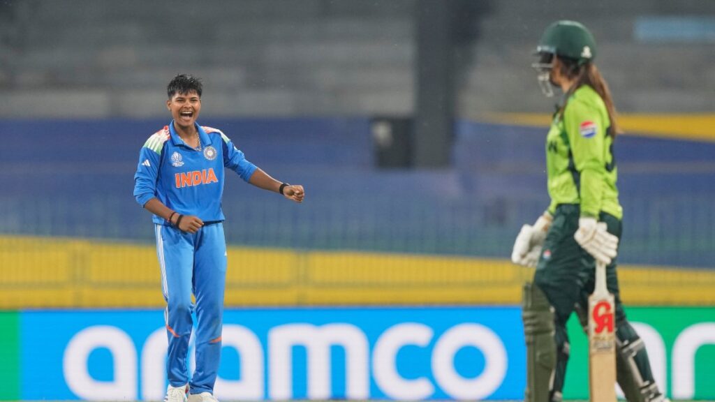 Kranti Goud befuddles Pakistan with two-way swing