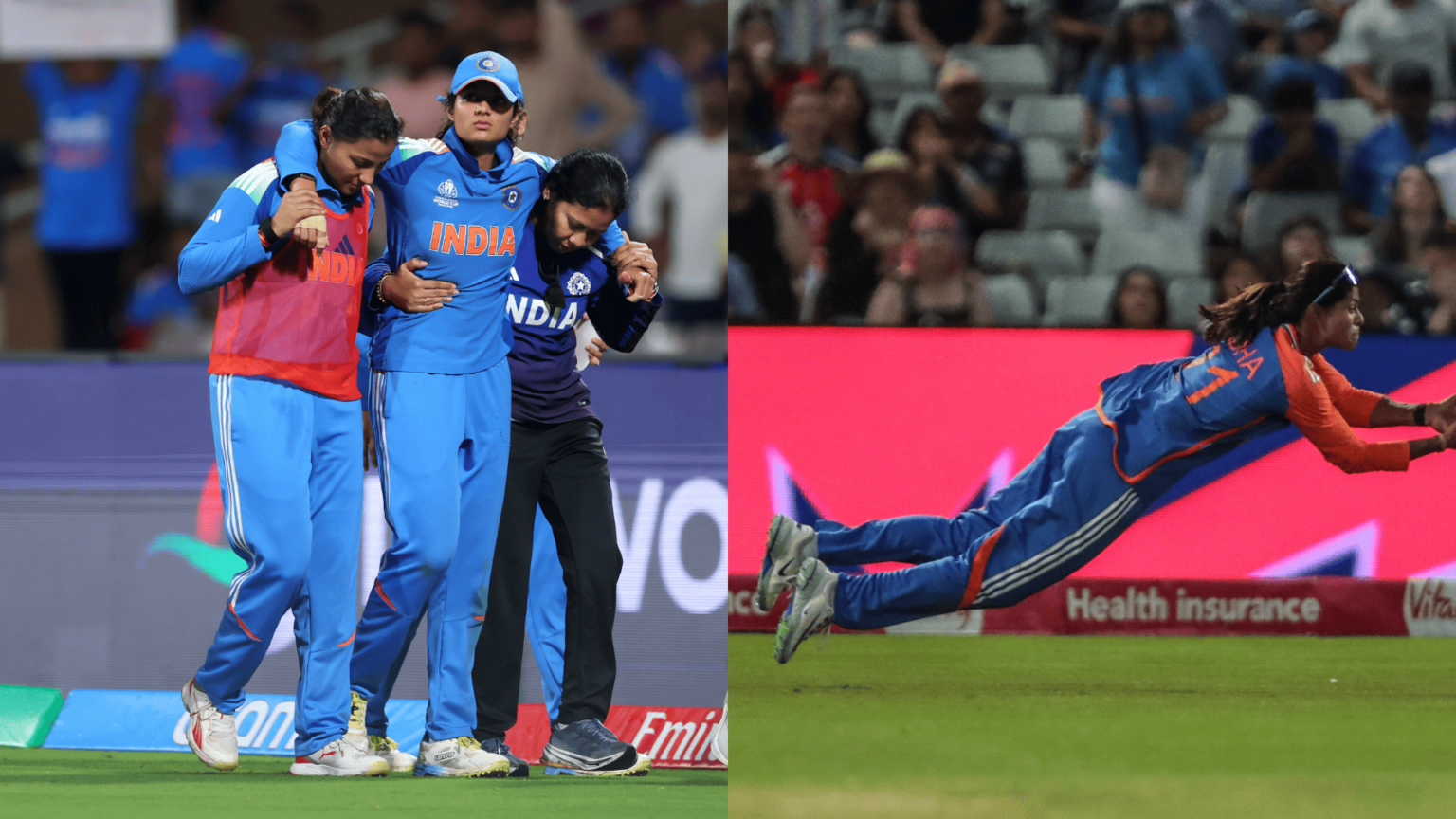 Radha’s spell, Pratika’s injury in the spotlight as Bangladesh post 119/9 against India