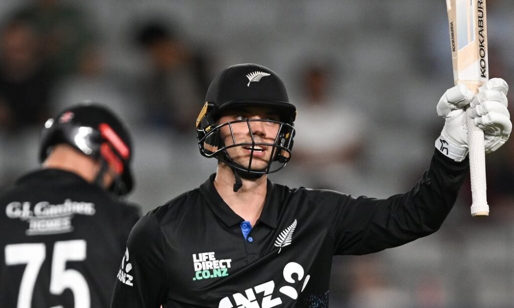 NZ vs WI: Chapman Helps New Zealand Edge Past West Indies in Thriller Mark_Chapman