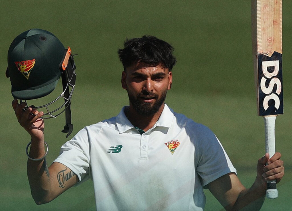 Nikhil Chaudhary Becomes First Indian to Score a Century in Sheffield Shield