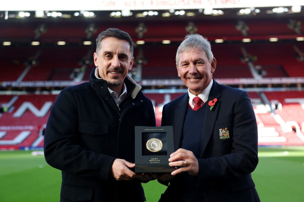 Gary Neville and Eden Hazard inducted into the Premier League Hall of Fame
