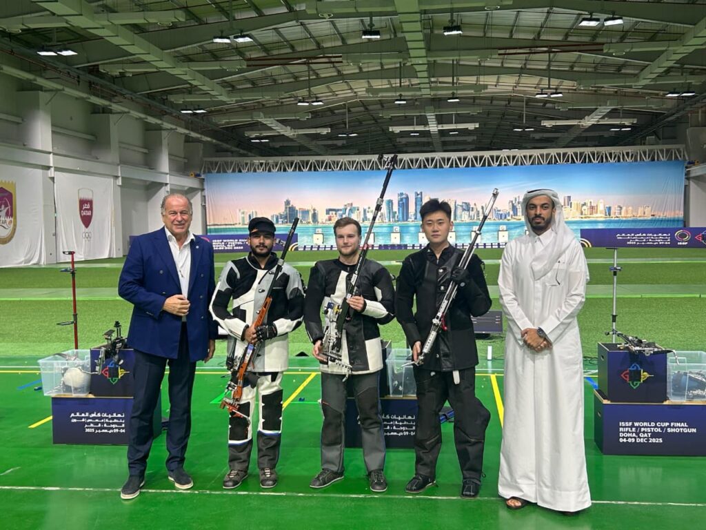 Aishwary Tomar wins 3P silver on World Cup Final debut