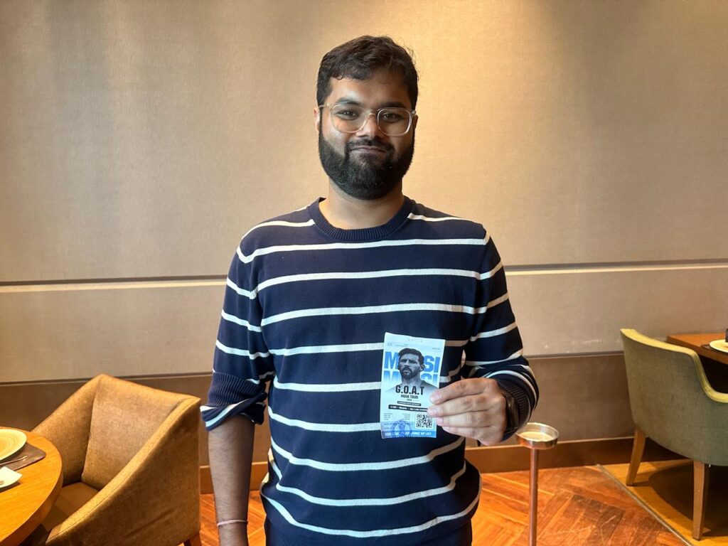 Messi event felt like a scam