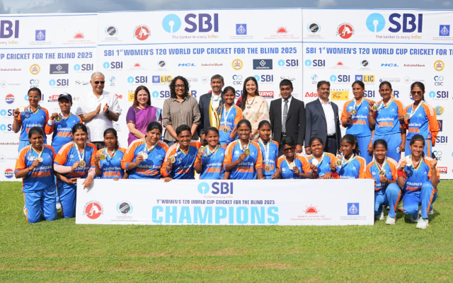 India Women's Blind T20 World Cup win