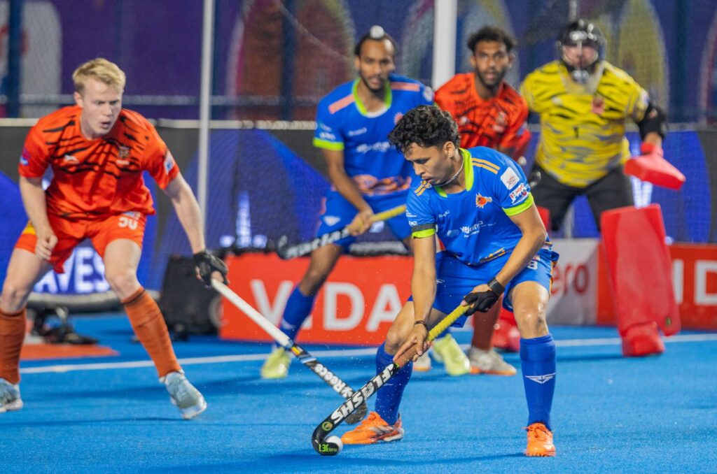 Vedanta Kalinga Lancers move to second spot after clinching a narrow 2-1 win against Shrachi Bengal Tigers in the Men’s Hero Hockey India League