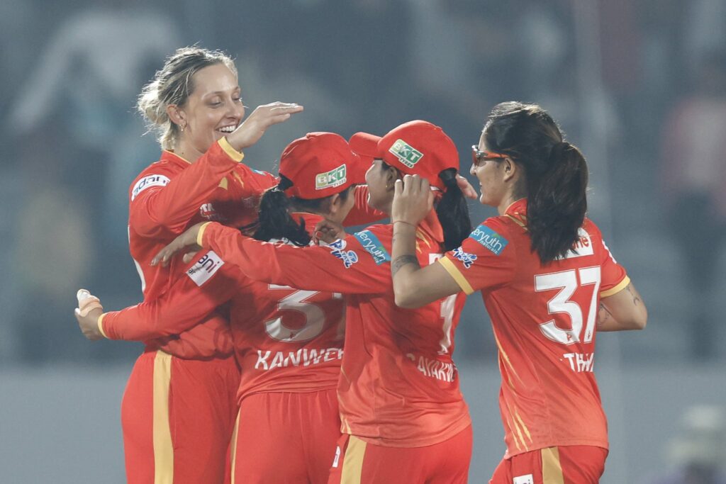 WPL 2026: Klinger Reacts as GG End Long Losing Streak Against MI