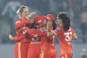 WPL 2026: Klinger Reacts as GG End Long Losing Streak Against MI