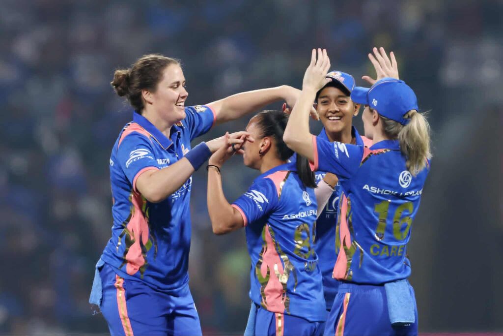 MI roar back with authority, crush DC by 50 runs